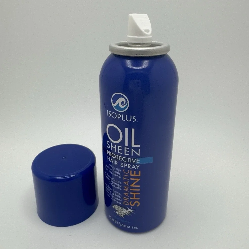 Isoplus Oil Sheen Protective Hair Spray Dramatic 2oz.